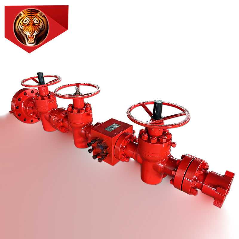 Tigerrig API 6A manifold high pressure PFF manual hydraulic flat gate valve for oilfield and wellhead