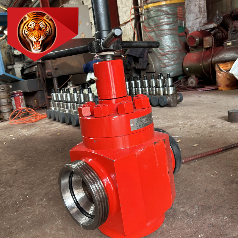 Tigerrig API 6A high pressure 2 4 8 inch PFF FC flange type manual slab cast iron plug gate valve for wellhead oil drill rig