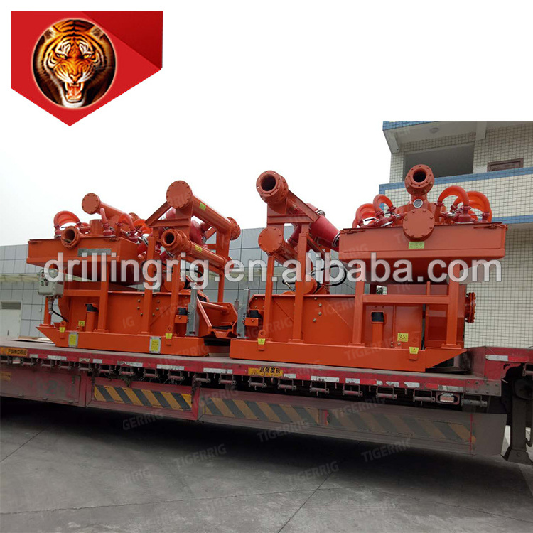 GAMBOSS Advanced Design Long Service Life Solid Control System Mud Cleaner For Oil Well Drilling Rig