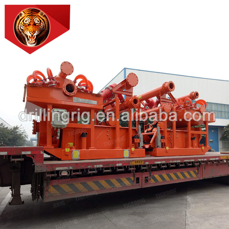 GAMBOSS Advanced Design Long Service Life Solid Control System Mud Cleaner For Oil Well Drilling Rig