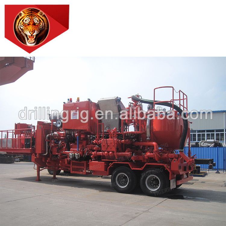 Tiger rig triplex cementing pump HT400 plunger pump fluid end assembly