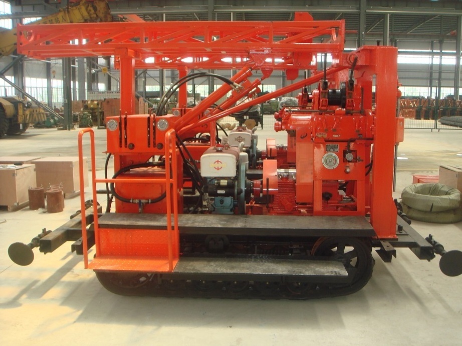 XY-1A-4 spindle drill rig engineering drilling machine with water pump for 100m depth exploration with good price