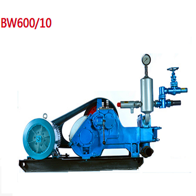 200L BW-200/4 Horizontal double cylinder reciprocating double acting piston pump Mud Pump for core and HDD drilling