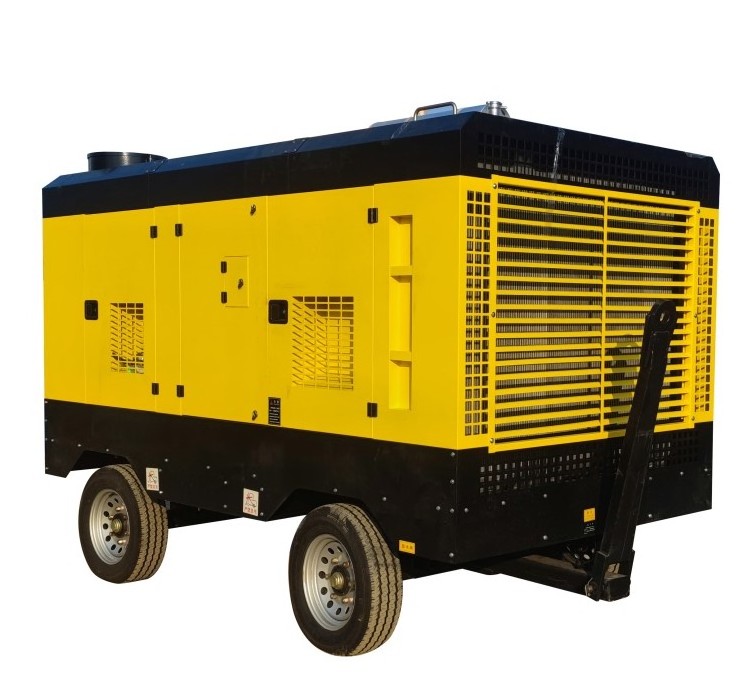 Deep Well Drilling Equipment High Pressure Mobile Air Compressor with Good Price