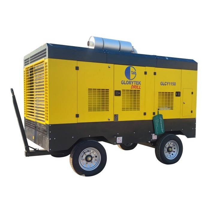 Deep Well Drilling Equipment High Pressure Mobile Air Compressor with Good Price