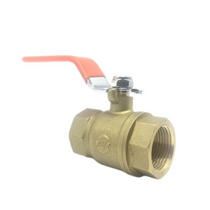 China Factory Supply Valvula 1/2 inch -4 inch Oil Gas Water Brass Cock Ball Copper Valve Price