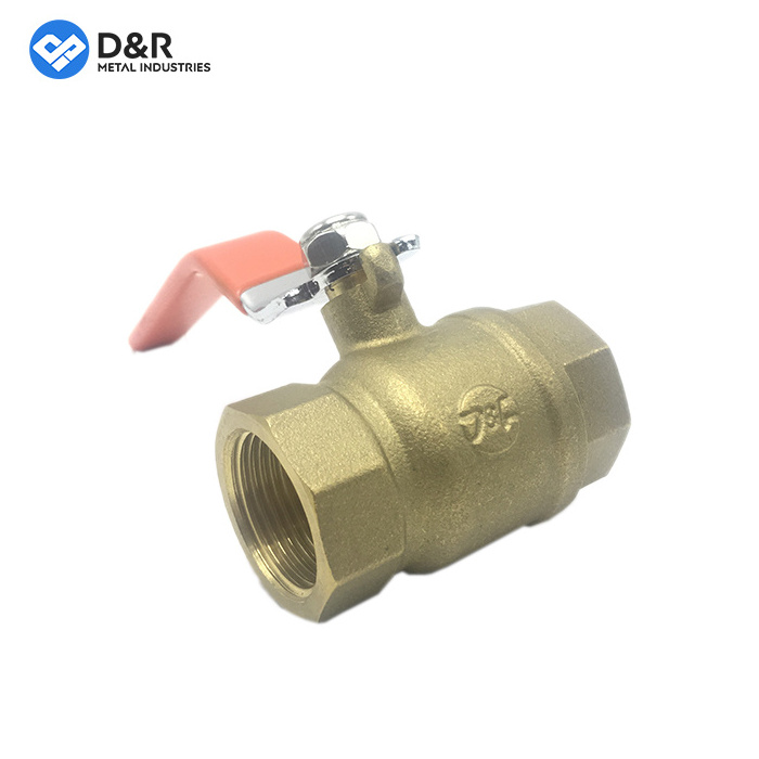 China Factory Supply Valvula 1/2 inch -4 inch Oil Gas Water Brass Cock Ball Copper Valve Price