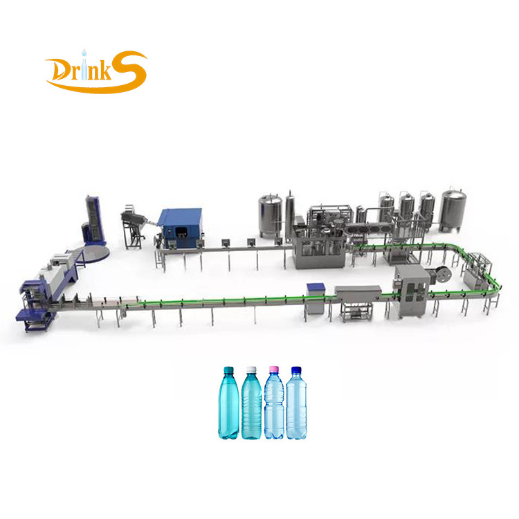 Professional Custom 3 in 1 Pure Water Mineral Water Drinking Water Bottling Machines