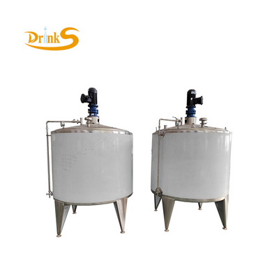 Factory Custom 1000 l To 5000l Stainless Steel Paint / Chemical Acid / Liquid Fertilizer Mixing Tank With Agitator / Stirrer