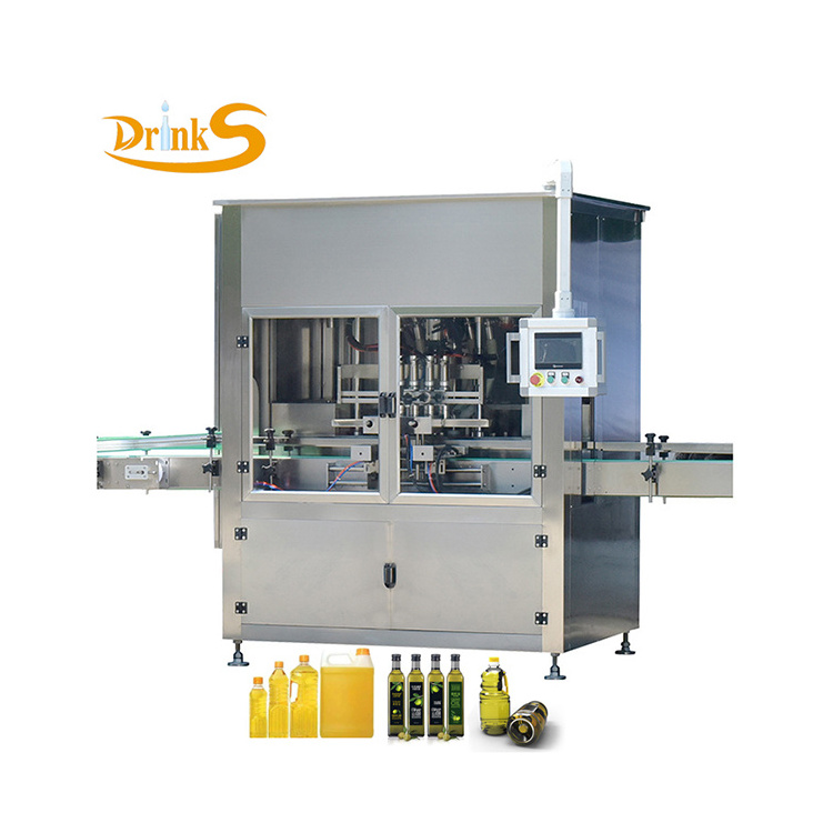 Non-standard Custom Automatic Edible Coconut Oil Soybean Olive Corn Palm Oil Bottle Filling Machine