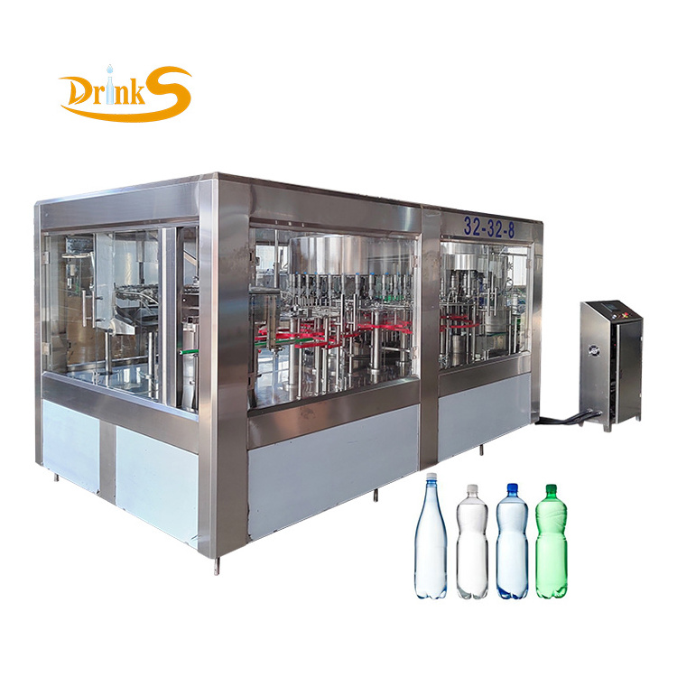 Automatic Small pet Bottle Spring Mineral Pure Drinking Water Bottling And Capping Plant Machine Equipment Factory Project Price