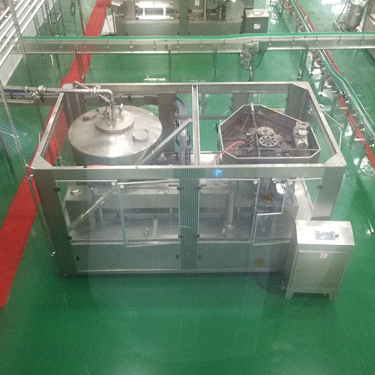 Professional custom automatic tin can or aluminum can coffee beer soda red bull energy drink making filling machine