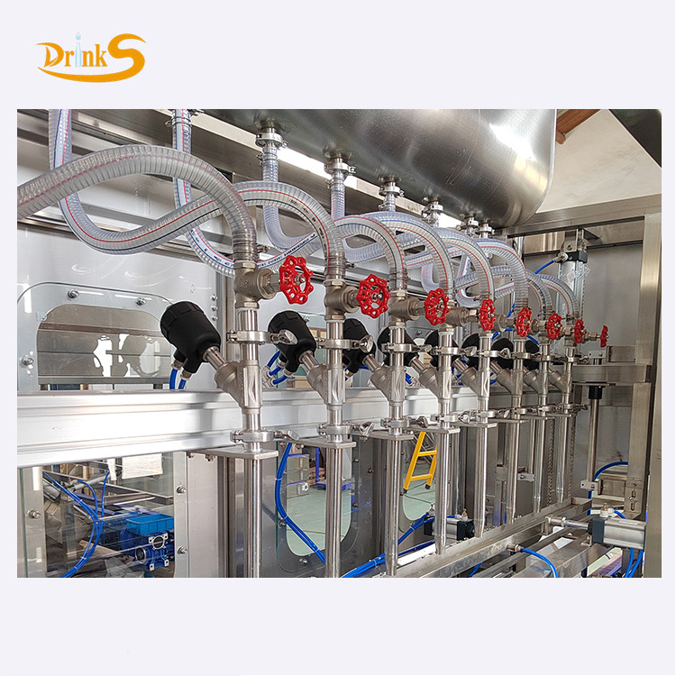 Fully Automatic Linear Type Liquid Palm Fruit oil / Vegetable Oil / Sunflower Cooking Oil Bottle Filling Production Line Plant