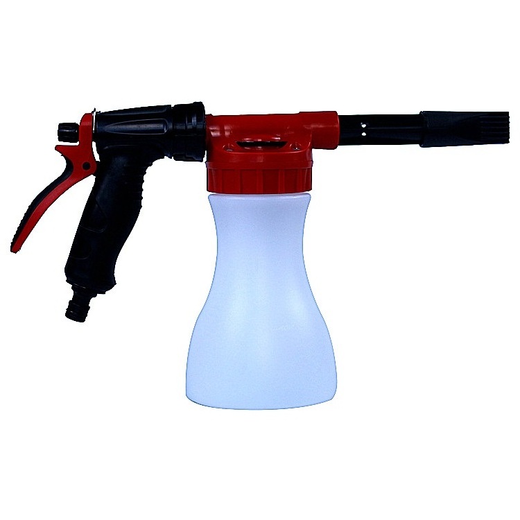 Adjustable Garden Foam Gun: Versatile Hose-End Sprayer for Cleaning and Watering