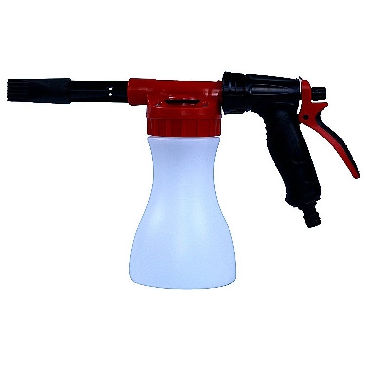 Adjustable Garden Foam Gun: Versatile Hose-End Sprayer for Cleaning and Watering