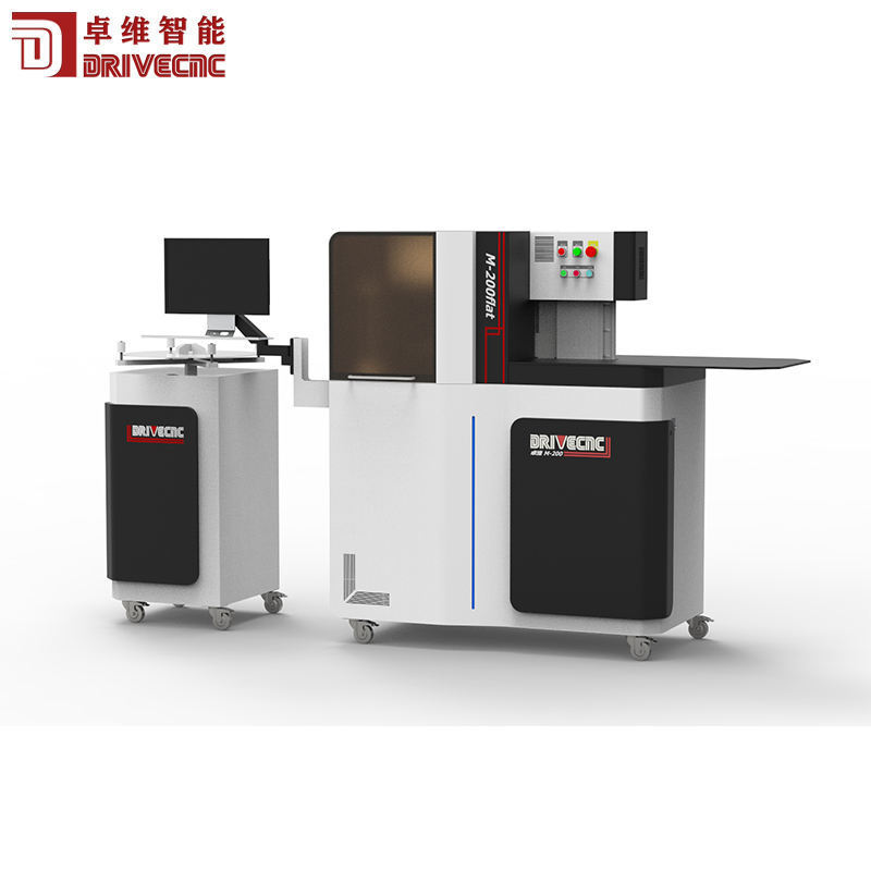 DriveCNC Band Punch Selectable Acrylics Face Neon Sign Making 3d Alphabet Letters Channel Letter Bending Machine