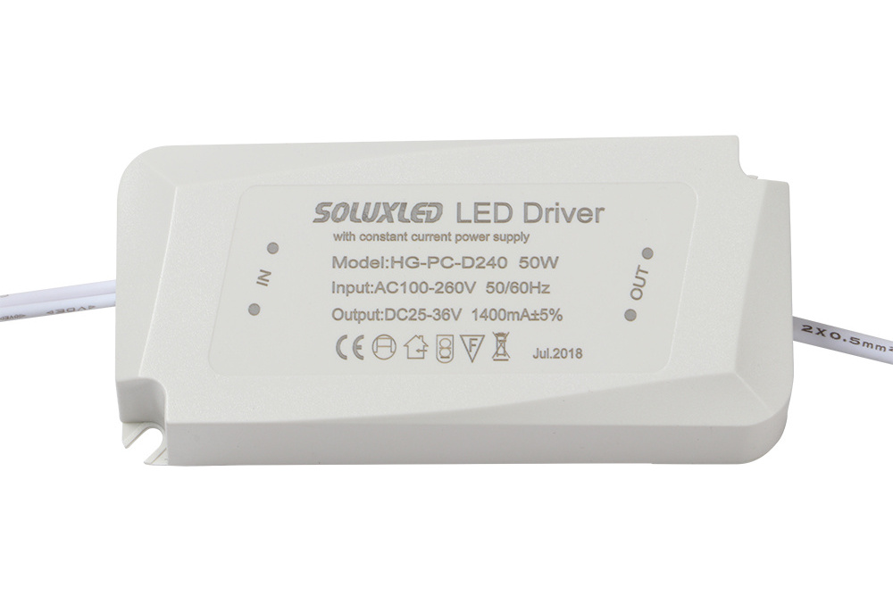 42W 1050ma 48W 600ma 50W 700ma LED panel light drivers flicker free indoor down light use