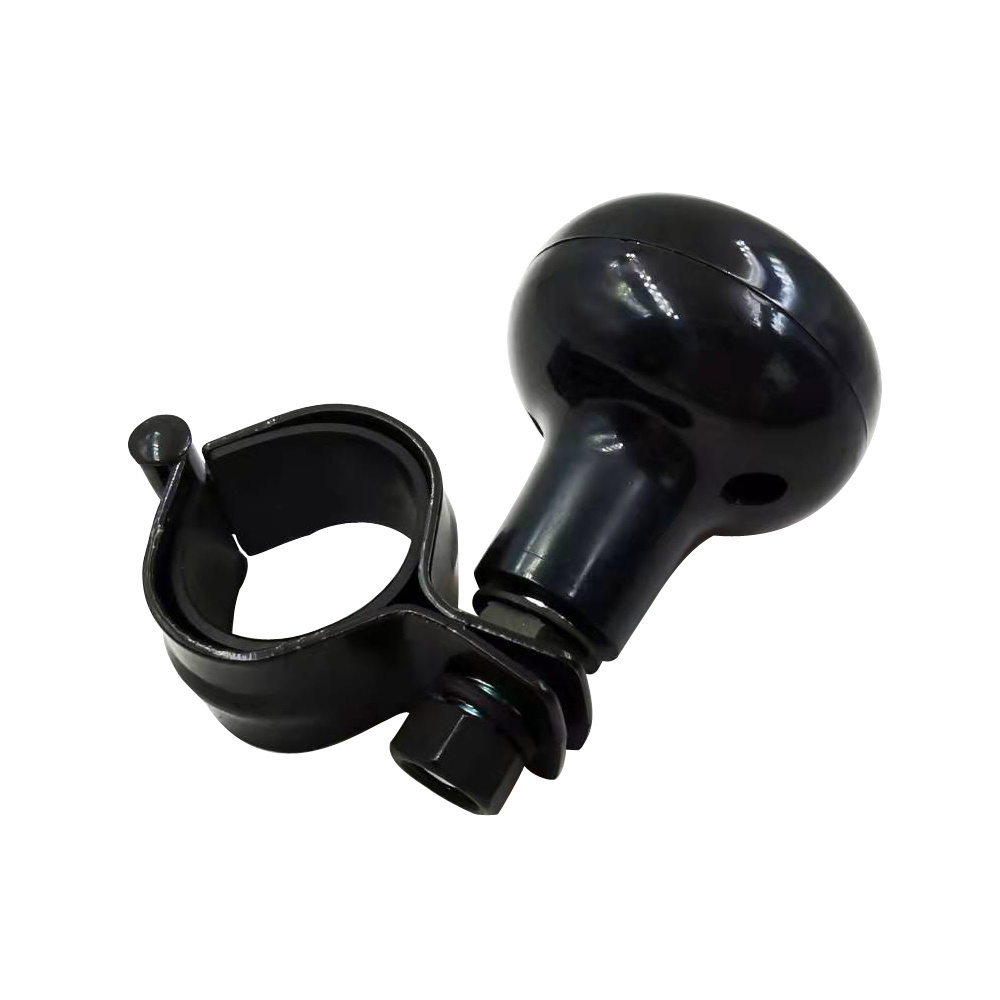 Hot Sale Universal Car Steering Wheel Spinner Knob for truck Black Stripe 40003