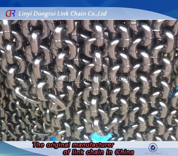 Made in China high quality DIN 5685 A/C steel alloy welded galvanized anti-skid chain tire chain