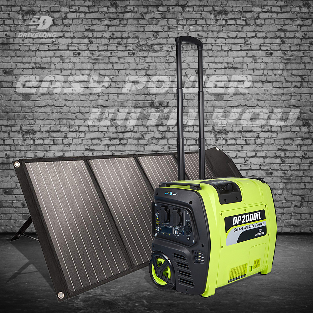 portable power station 2000w  portable solar generator 2000w for home with solar panel