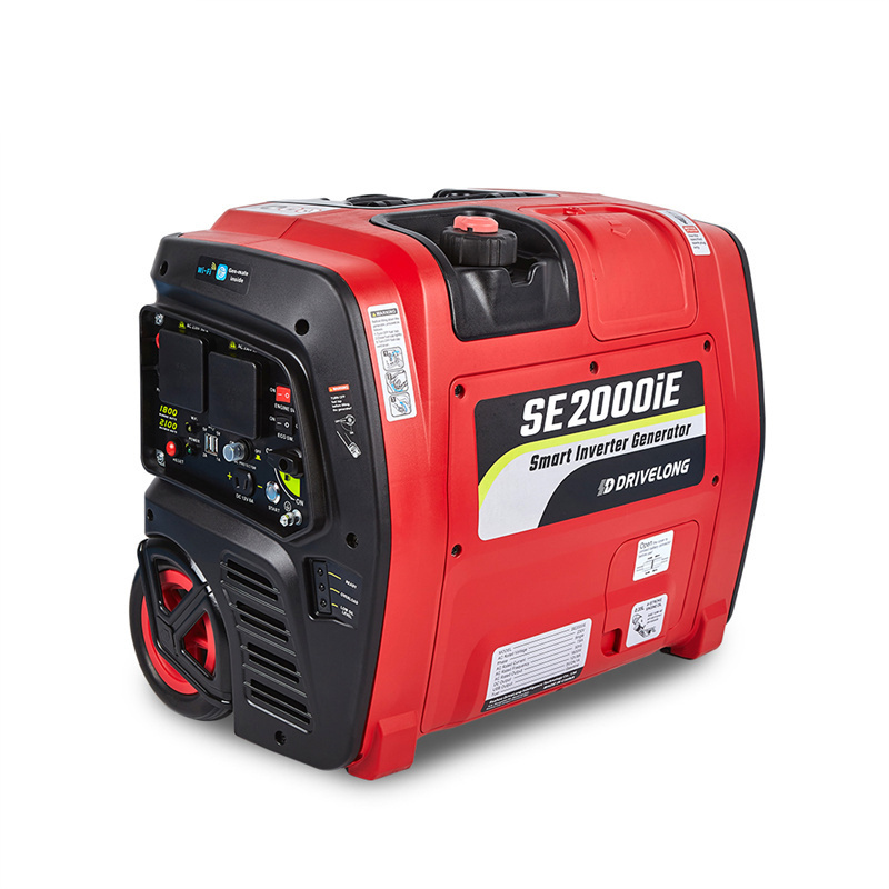 Smart 2000w low noise generadores a de gasolina generator benzin Silent Portable Gasoline Generator with noise test report