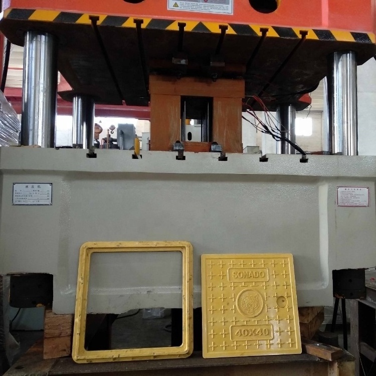 300 ton Mould Provide SMC BMC Resin Manhole Cover Making Machine