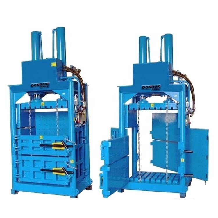 vertical cardboard baler cotton baling press for sale hydraulic baling press