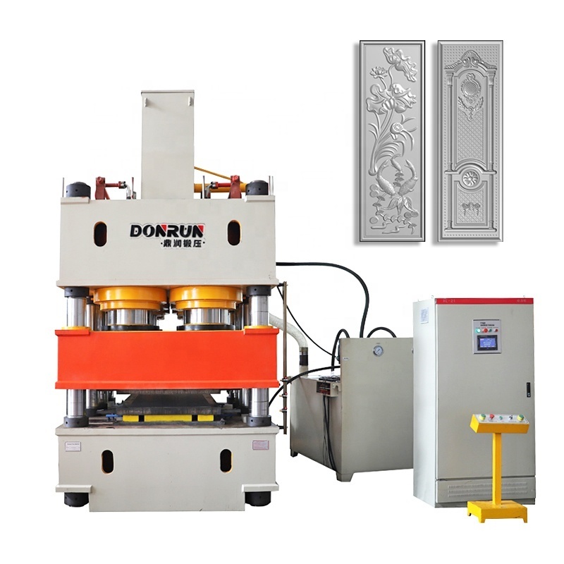 3600t 8 column door plate hydraulic embossing press machine