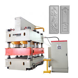 3600t 8 column door plate hydraulic embossing press machine