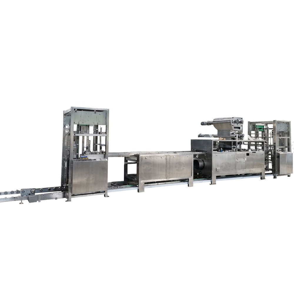 China Confectionery Machinery Center Filling Jelly Bean Pectin Gummy Candy Making Machine Starch Mogul Production Line