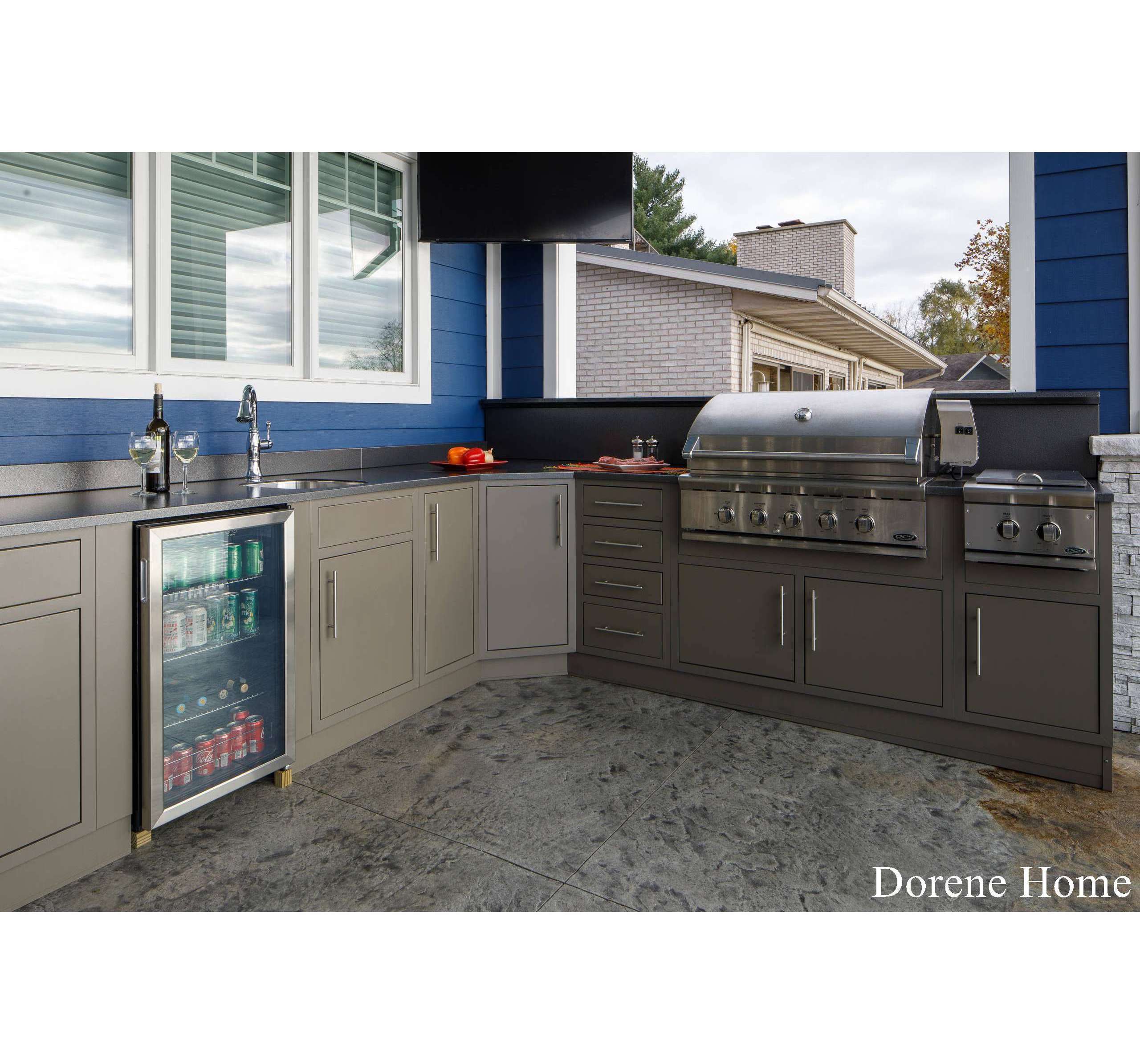 2023 Dorene Outdoor Kitchen Cabinet Doors Outdoor Kitchen Sink Base Cabinets Stainless Steel Cabinet Kitchen