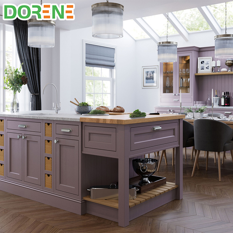 Dorene Ready Made Pink Purple Solid Rosewood Teak Wooden Display China Used Inset Kitchen Butcher Cabinets Product Craigslist