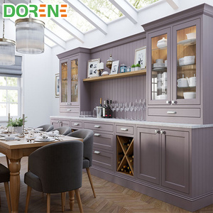 Dorene Ready Made Pink Purple Solid Rosewood Teak Wooden Display China Used Inset Kitchen Butcher Cabinets Product Craigslist