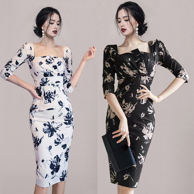 chinese dress ladies Atria Strappy-Back Tight Short Party Dress