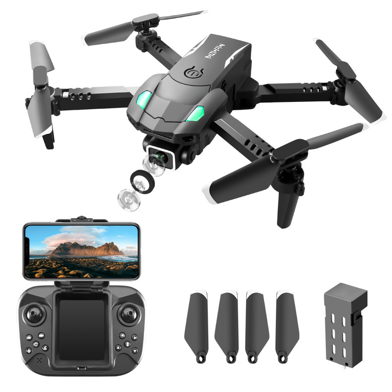 Camara Aerea Larga Distancia Drone Plegable Ligero Personalizar 4K De Vuelo Dron Rc Doble S128 Mini Zangano