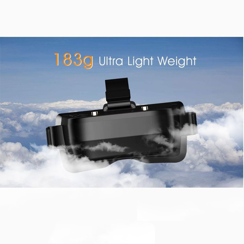 FPV Goggles VR009 5.8G Dual Antenna 40CH 3 inch Monitor for FPV Racing Drone Accessories