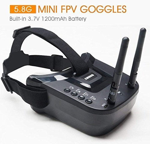 FPV Goggles VR009 5.8G Dual Antenna 40CH 3 inch Monitor for FPV Racing Drone Accessories