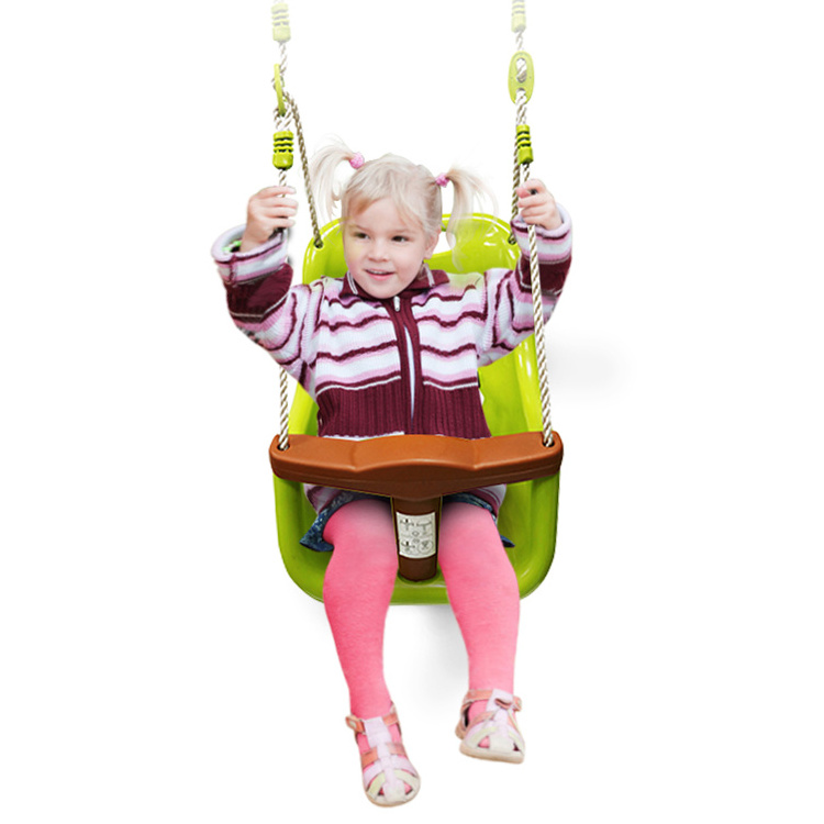 SA-025 Dropship 2023 brand plastic toddler garden playground patio baby hanging cradle swing seats kids toy swing