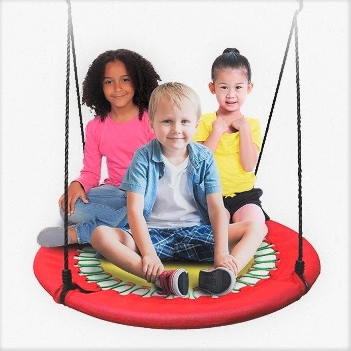 Dropship best selling products colorful children swing seat little tikes pink outdoor kids swings