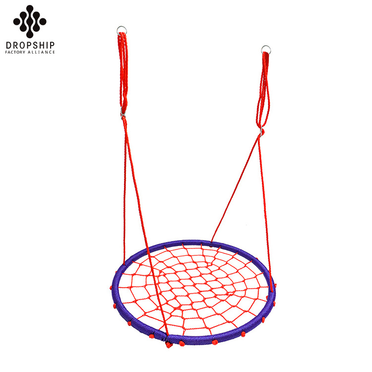 SA-095 factory good selling hanging bird nest swing seats indoor toddler infant high back garden swing bed chairs