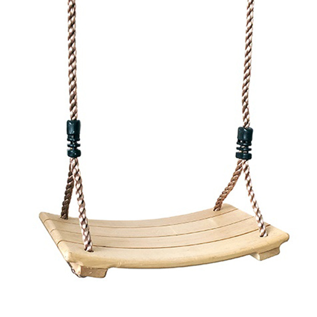 SA-064 Dropship Factory Directly wooden swing chair children's sets curved wooden swing