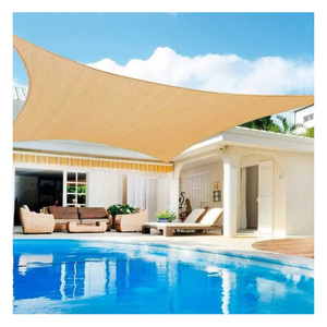 Outdoor Shade Sail Patio Pool Camping Sunshade Protection Waterproof Sun Shade Net Awning for Garden