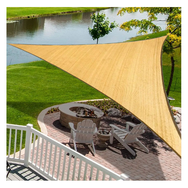 Outdoor Waterproof Polyethylene Sun Shade Net Awning Patio Pool & Garden Sunshade Protection Camping Garden Outdoor Activities