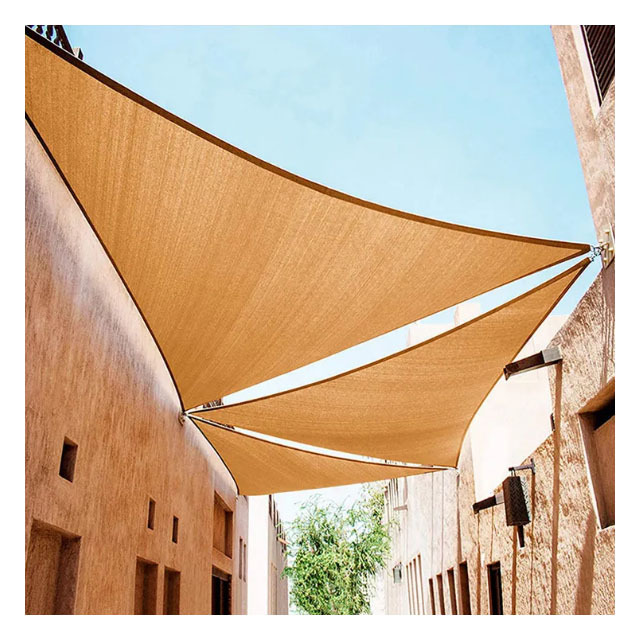 Outdoor Waterproof Polyethylene Sun Shade Net Awning Patio Pool & Garden Sunshade Protection Camping Garden Outdoor Activities