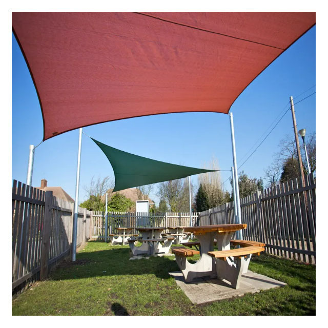 Outdoor Waterproof Polyethylene Sun Shade Net Awning Patio Pool & Garden Sunshade Protection Camping Garden Outdoor Activities