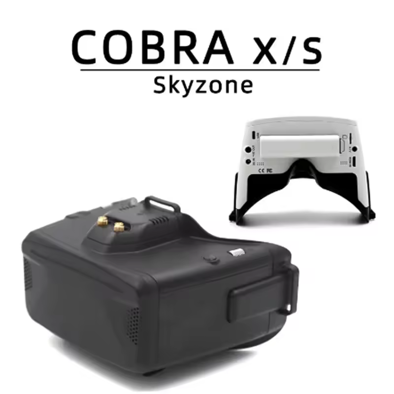 Skyzone Cobra X V4 5.8GHZ 48CH 2-6S 4.1'' 1280*720 LCD Screen Head Tracker DVR FPV Goggles For FPV Racing Drone