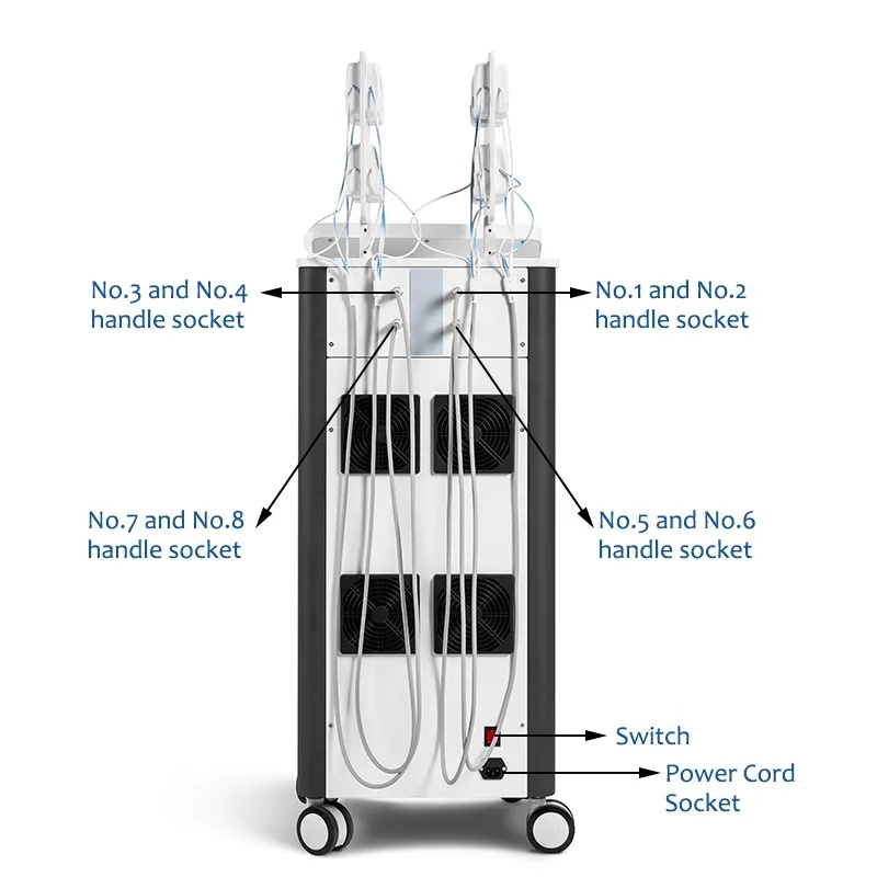 HOT sale 3 Working Mode Trusculpt Shaping TruShape Flex 4 channels Vertical 16 Handle Body Flex machine