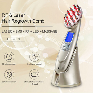 Trending Products 2023 Other Beauty Electric Ems Red Light Anti Hair Loss Scalp Beauty Massage Laser Hair Regrowth Comb