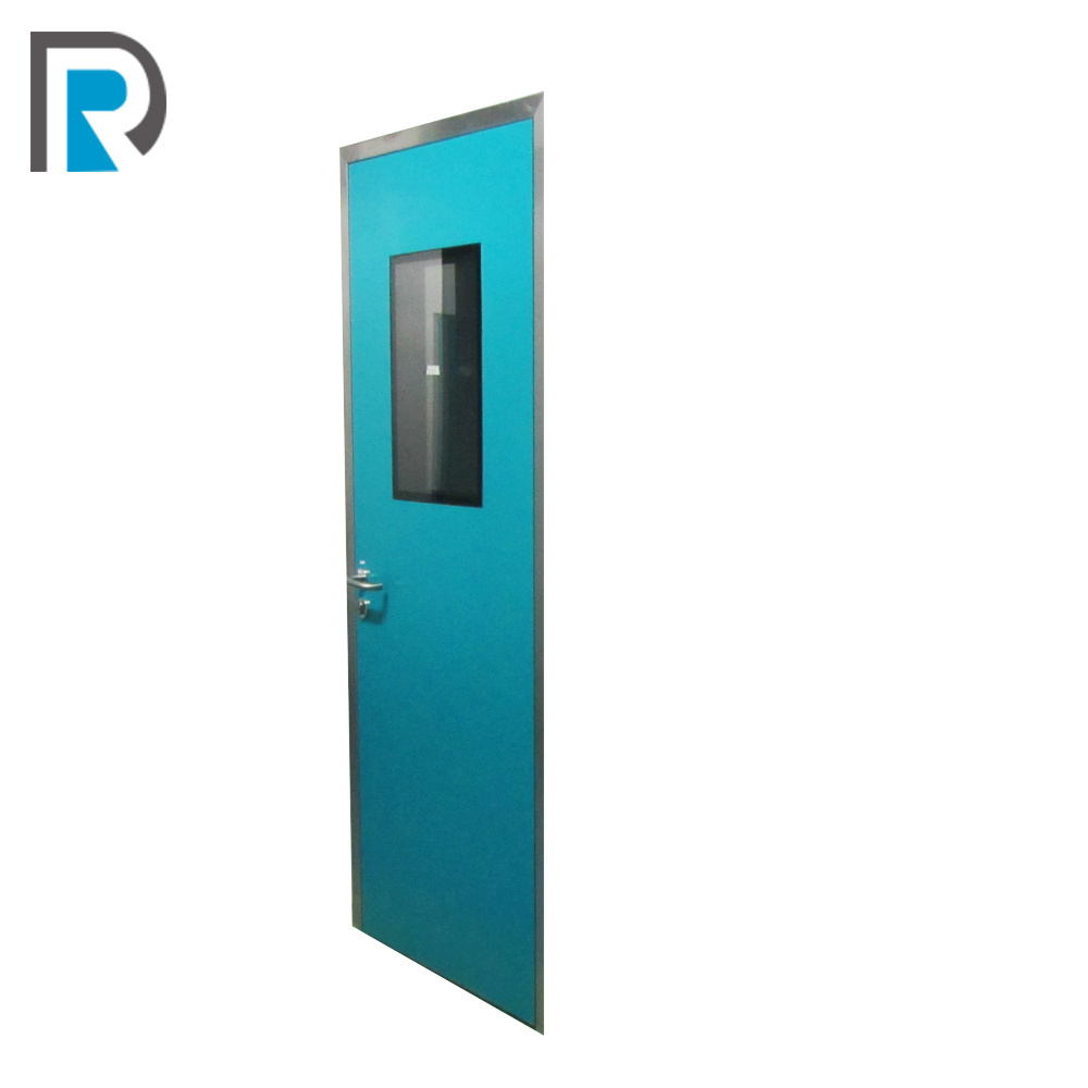 Factory sale High Technology Cleanroom Door Wood Fire Door for pharmacy