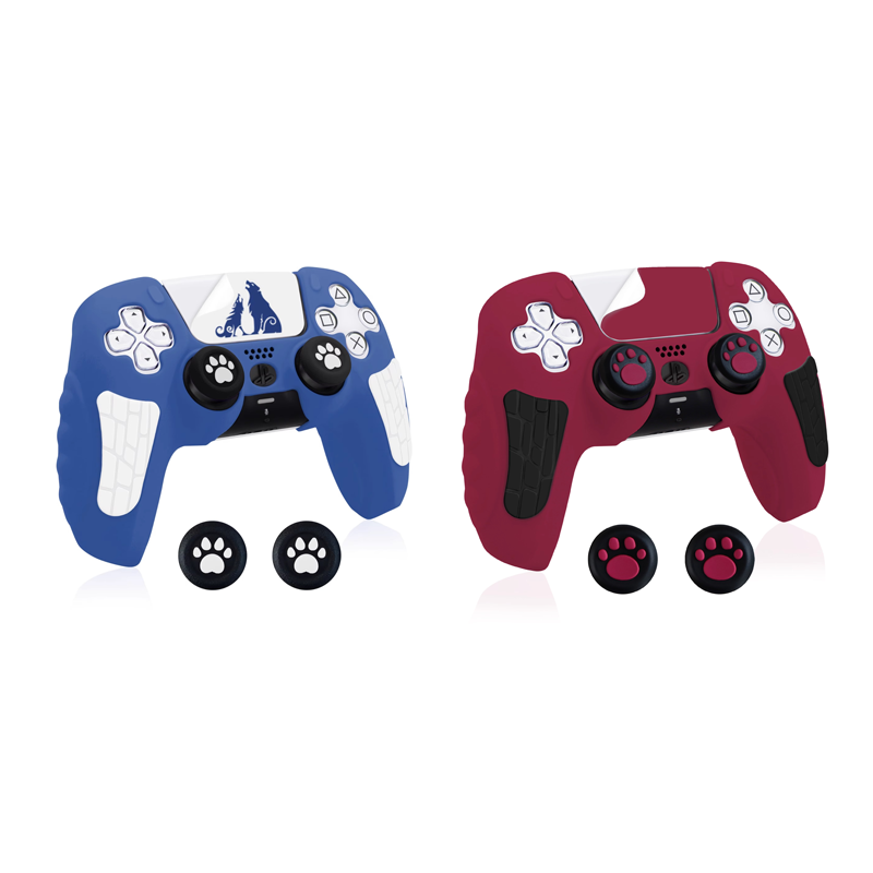 Wholesale PS4 5 Controller Controller Silicone Cover Case Protection Skin For Playstation 4 5 Switch Pro Controller